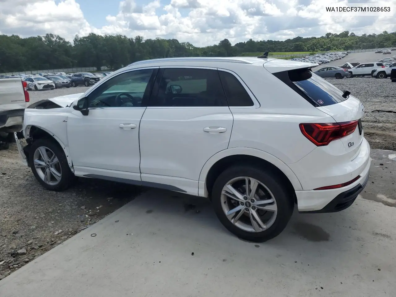 2021 Audi Q3 Premium S Line 45 VIN: WA1DECF37M1028653 Lot: 61348155