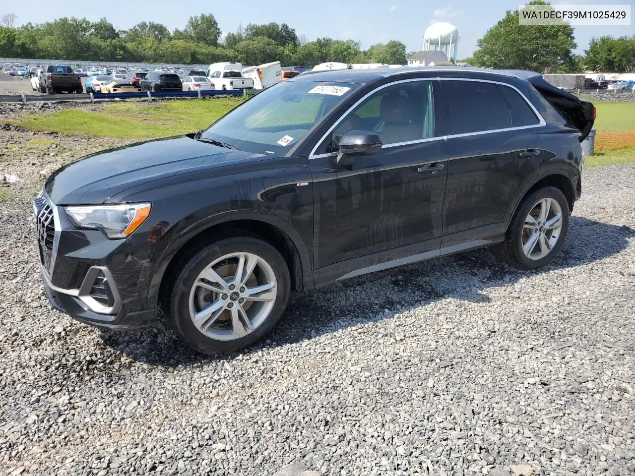 2021 Audi Q3 Premium S Line 45 VIN: WA1DECF39M1025429 Lot: 61477165