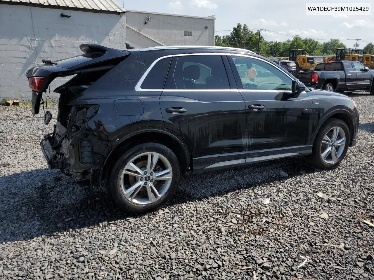 2021 Audi Q3 Premium S Line 45 VIN: WA1DECF39M1025429 Lot: 61477165