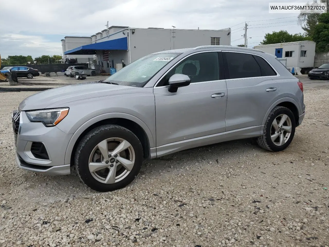 2021 Audi Q3 Premium 40 VIN: WA1AUCF36M1127020 Lot: 61835465