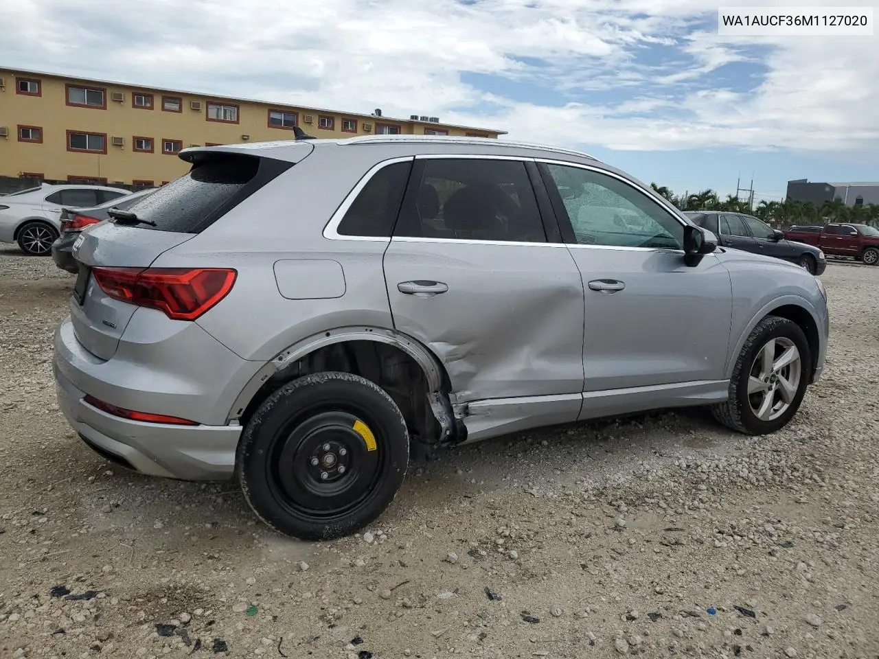 2021 Audi Q3 Premium 40 VIN: WA1AUCF36M1127020 Lot: 61835465