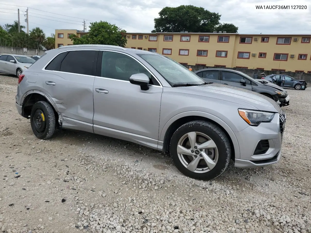2021 Audi Q3 Premium 40 VIN: WA1AUCF36M1127020 Lot: 61835465
