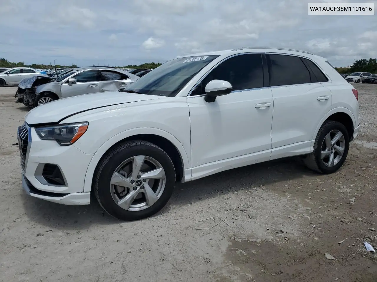 2021 Audi Q3 Premium 40 VIN: WA1AUCF38M1101616 Lot: 62206775