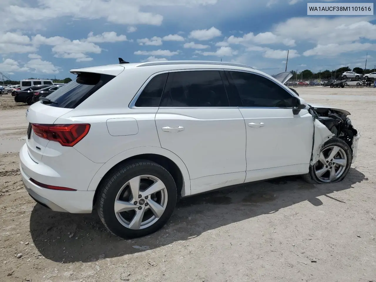 2021 Audi Q3 Premium 40 VIN: WA1AUCF38M1101616 Lot: 62206775