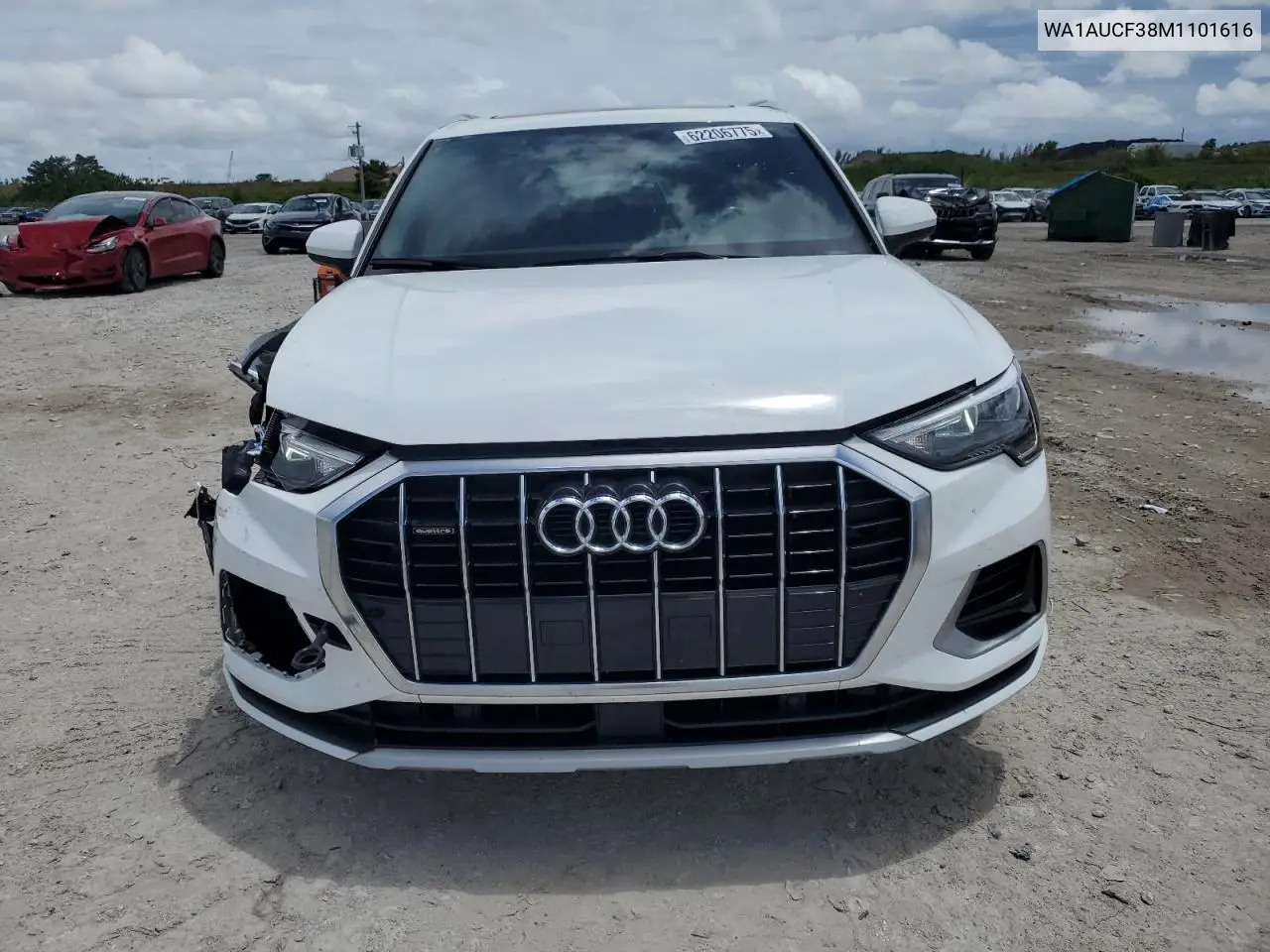 2021 Audi Q3 Premium 40 VIN: WA1AUCF38M1101616 Lot: 62206775
