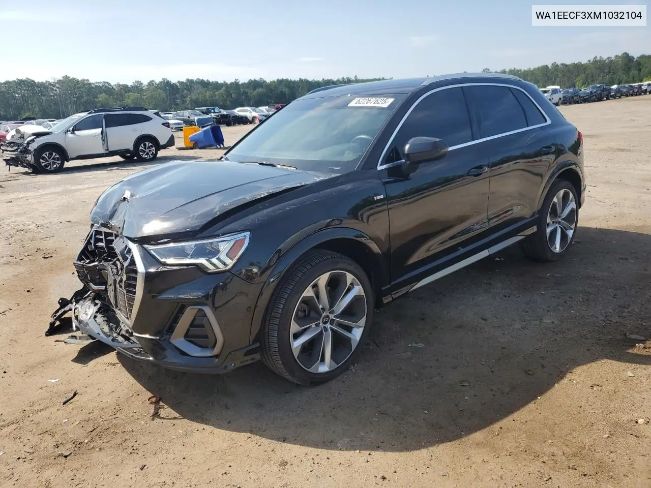 2021 Audi Q3 Premium Plus S Line 45 VIN: WA1EECF3XM1032104 Lot: 62267625
