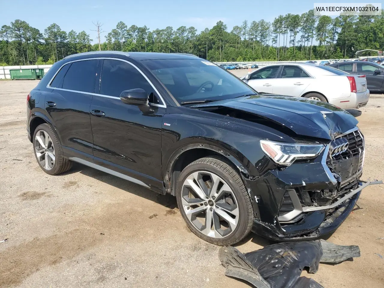 2021 Audi Q3 Premium Plus S Line 45 VIN: WA1EECF3XM1032104 Lot: 62267625