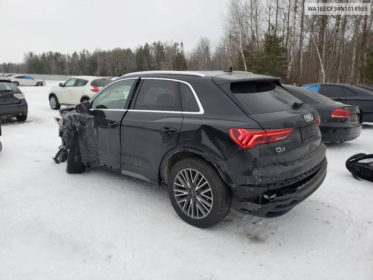 2022 Audi Q3 Premium Plus S Line 45 VIN: WA1EECF34N1018555 Lot: 42917565