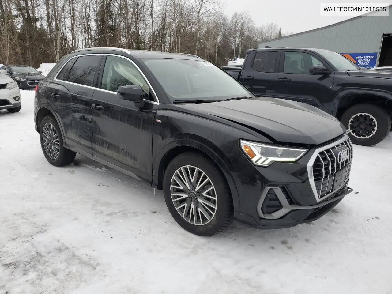 2022 Audi Q3 Premium Plus S Line 45 VIN: WA1EECF34N1018555 Lot: 42917565