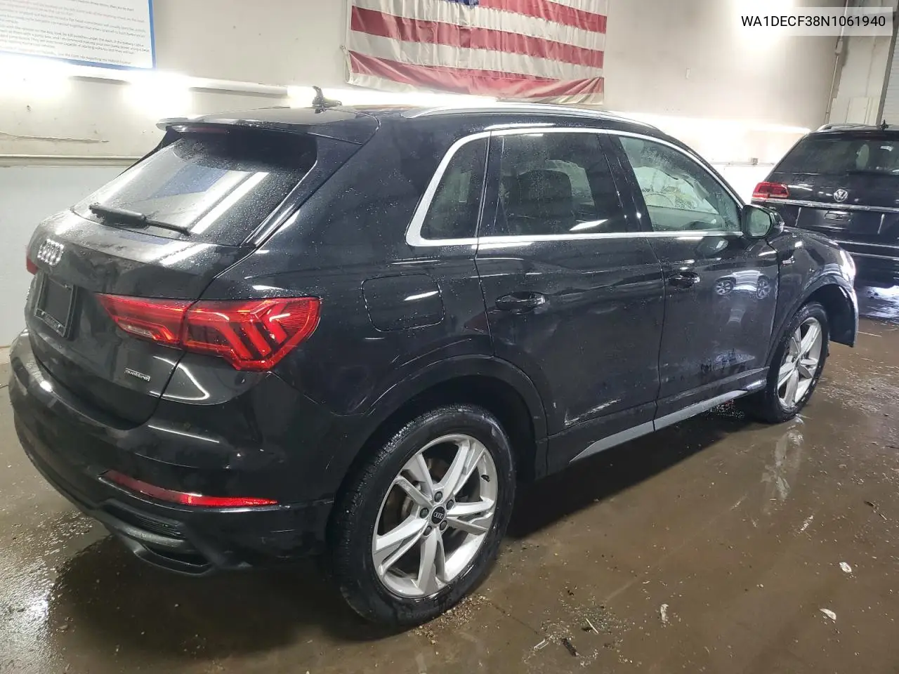 2022 Audi Q3 Premium S Line 45 VIN: WA1DECF38N1061940 Lot: 52347065