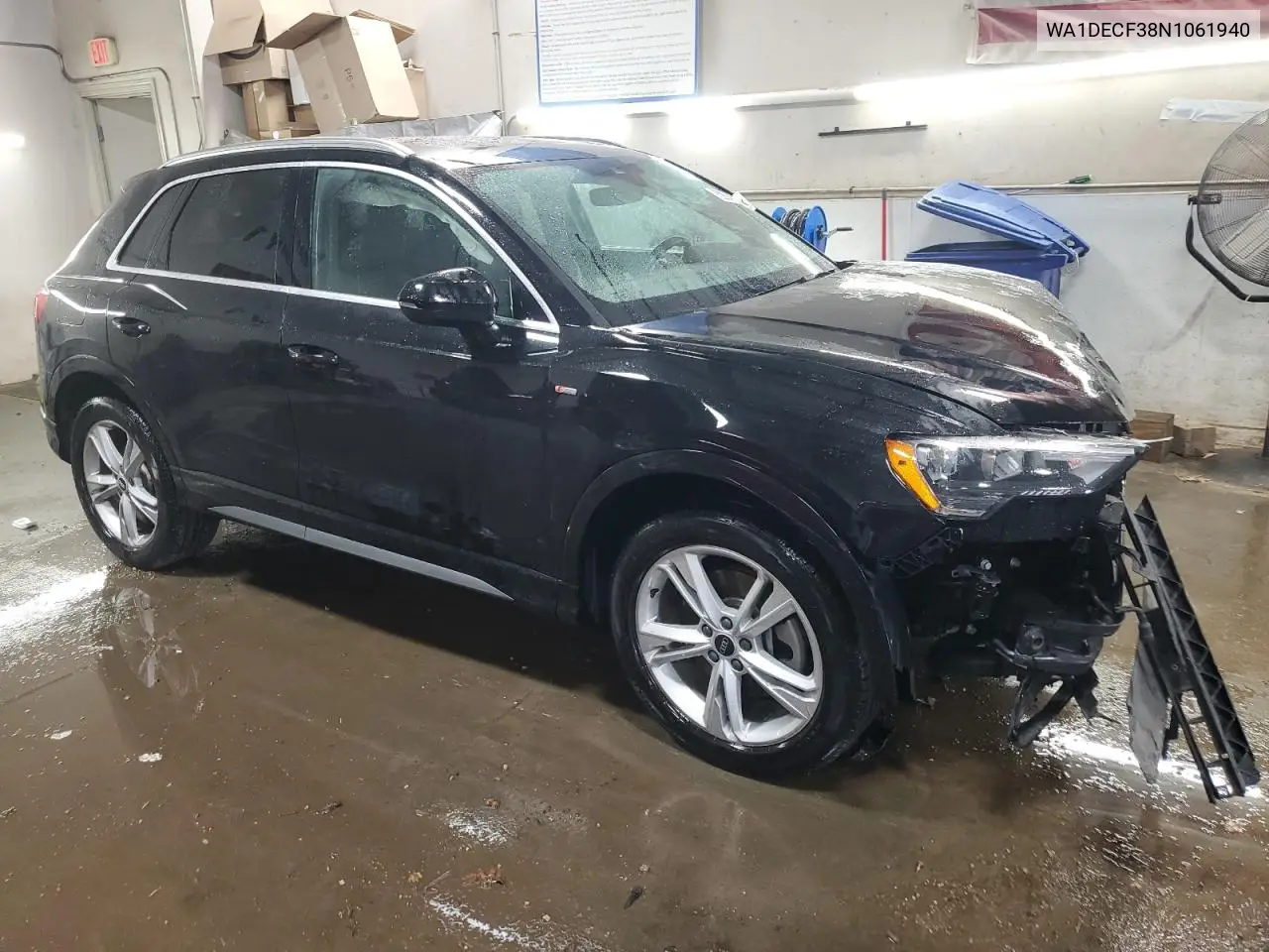 2022 Audi Q3 Premium S Line 45 VIN: WA1DECF38N1061940 Lot: 52347065