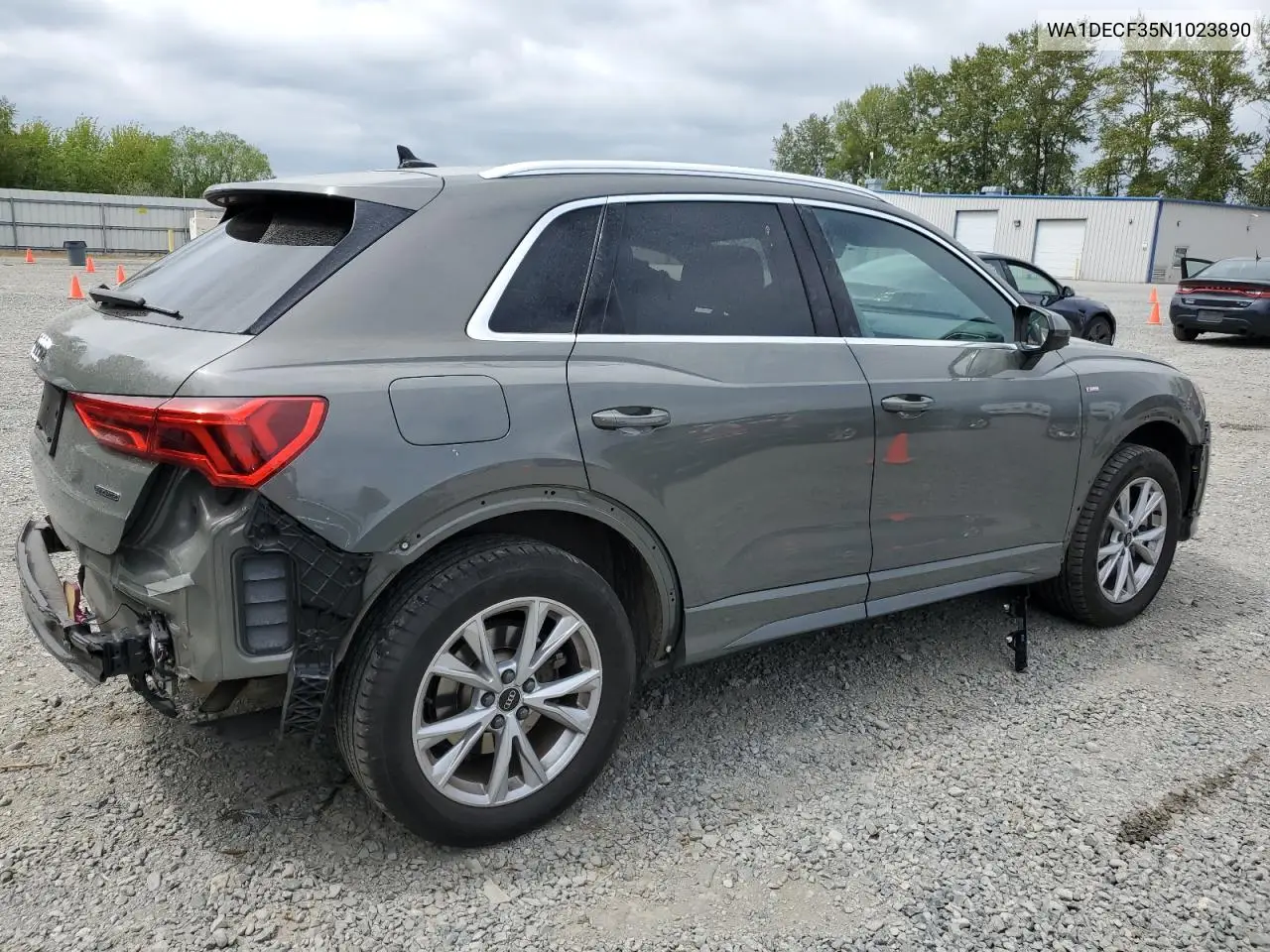 2022 Audi Q3 Premium S Line 45 VIN: WA1DECF35N1023890 Lot: 56764655