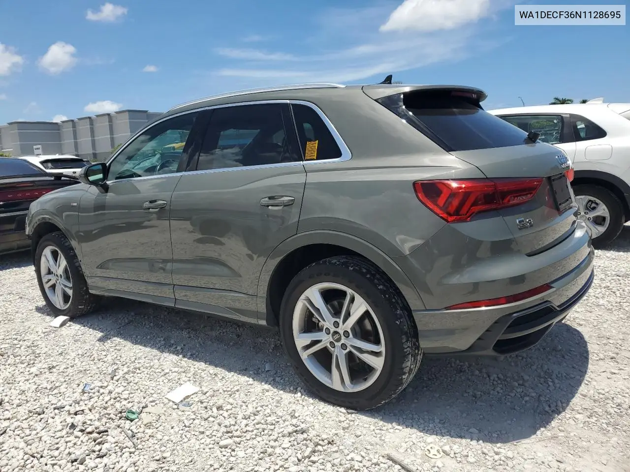 2022 Audi Q3 Premium S Line 45 VIN: WA1DECF36N1128695 Lot: 61494915
