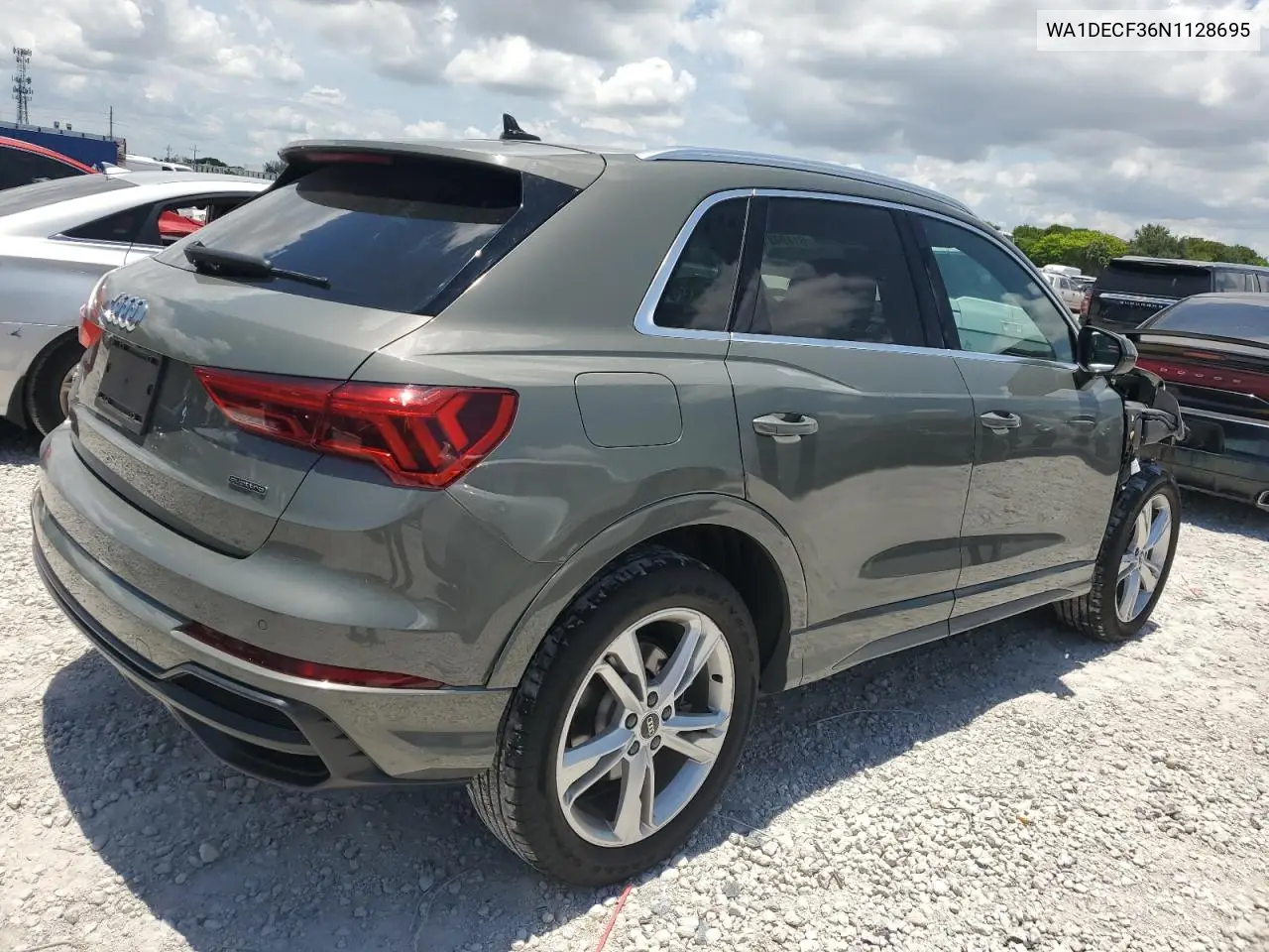 2022 Audi Q3 Premium S Line 45 VIN: WA1DECF36N1128695 Lot: 61494915