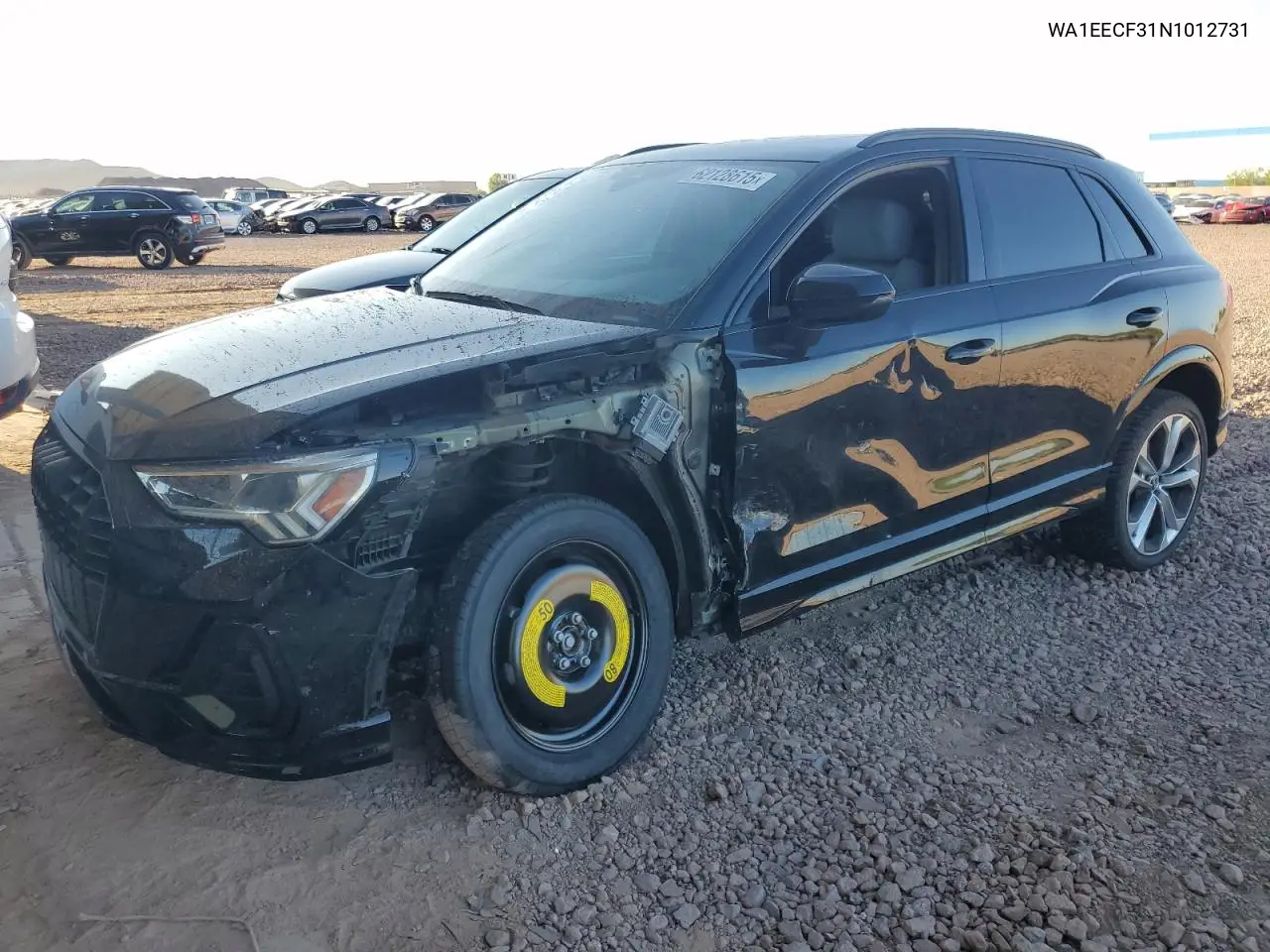 2022 Audi Q3 Premium Plus S Line 45 VIN: WA1EECF31N1012731 Lot: 62128615