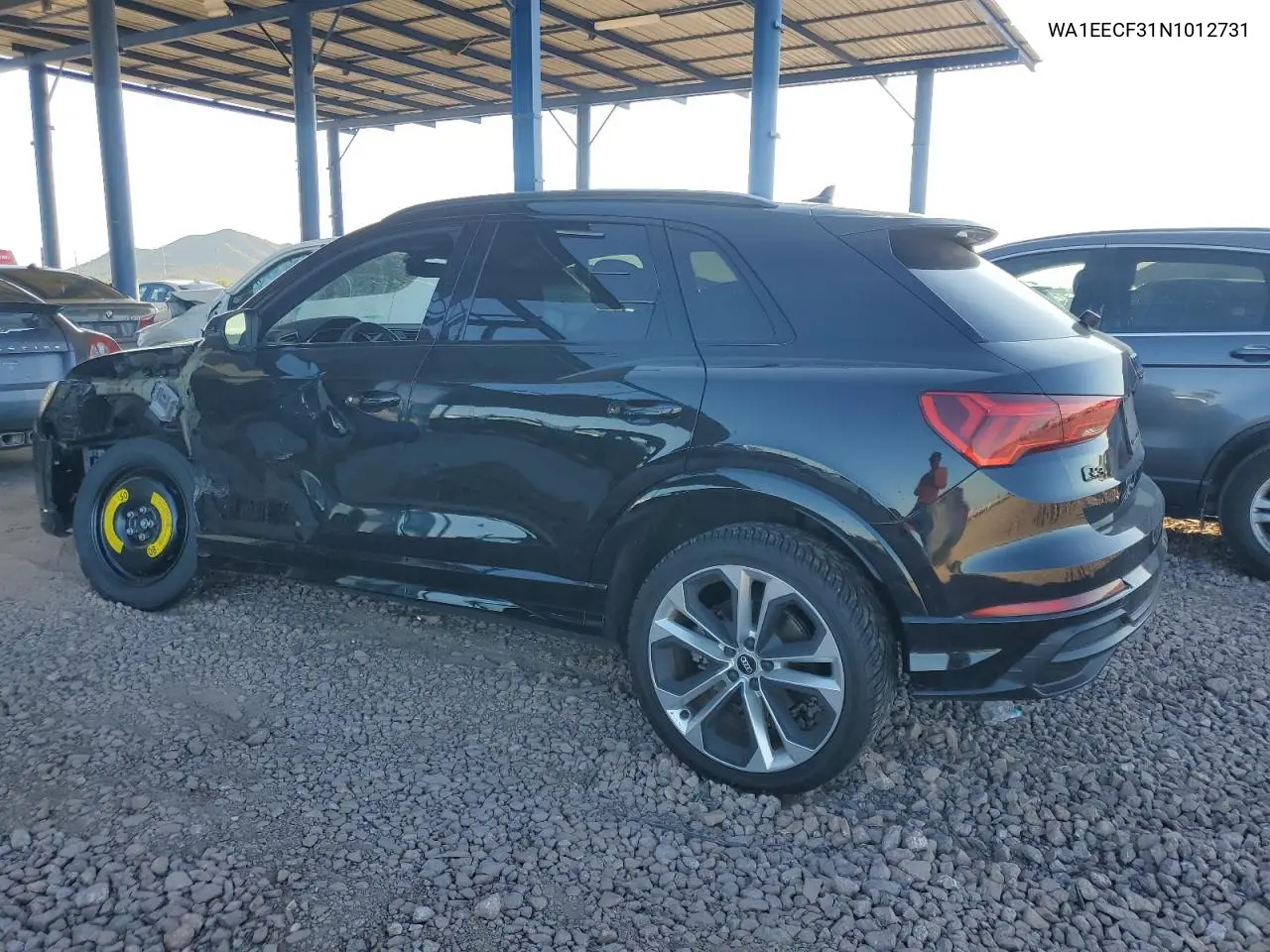 2022 Audi Q3 Premium Plus S Line 45 VIN: WA1EECF31N1012731 Lot: 62128615