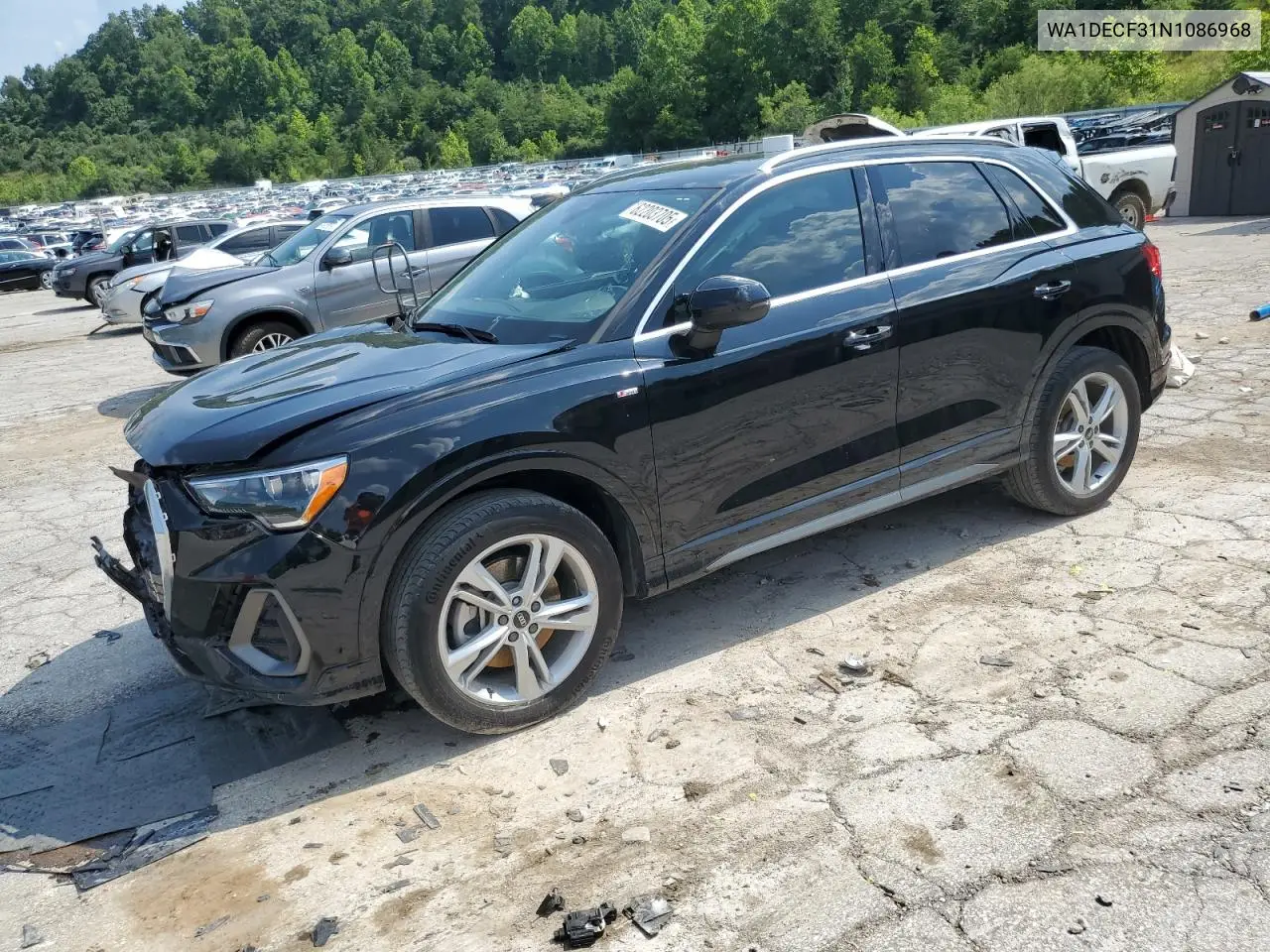 2022 Audi Q3 Premium S Line 45 VIN: WA1DECF31N1086968 Lot: 62203705
