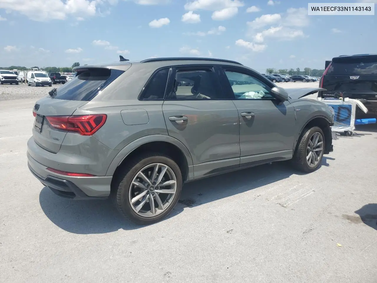 2022 Audi Q3 Premium Plus S Line 45 VIN: WA1EECF33N1143143 Lot: 62233115