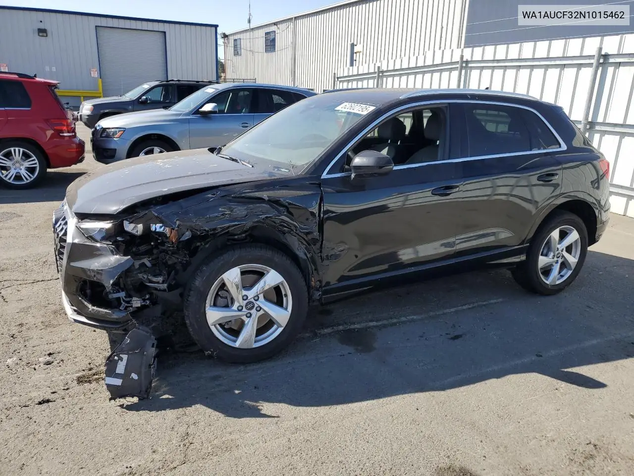 2022 Audi Q3 Premium 40 VIN: WA1AUCF32N1015462 Lot: 62602195