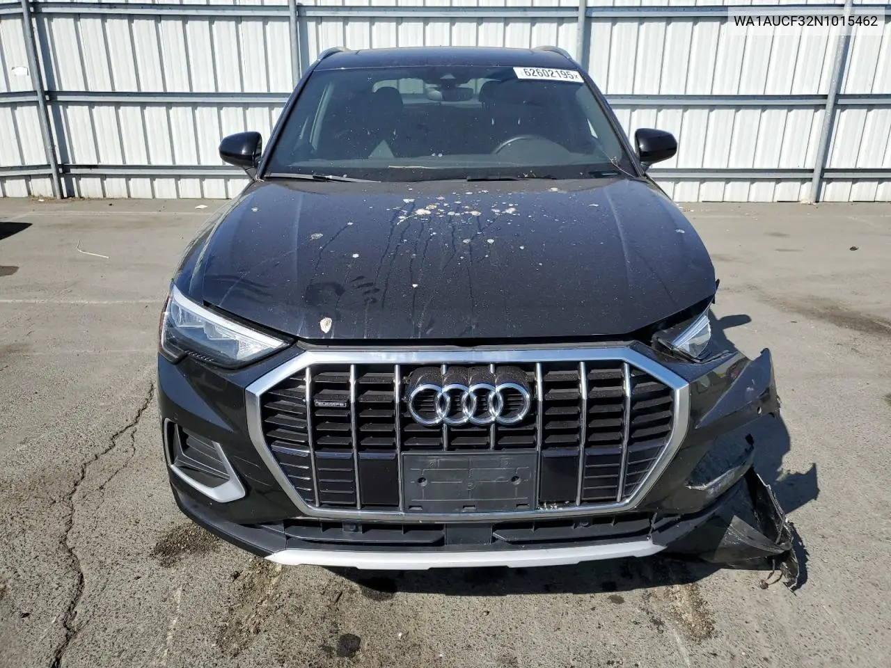 2022 Audi Q3 Premium 40 VIN: WA1AUCF32N1015462 Lot: 62602195