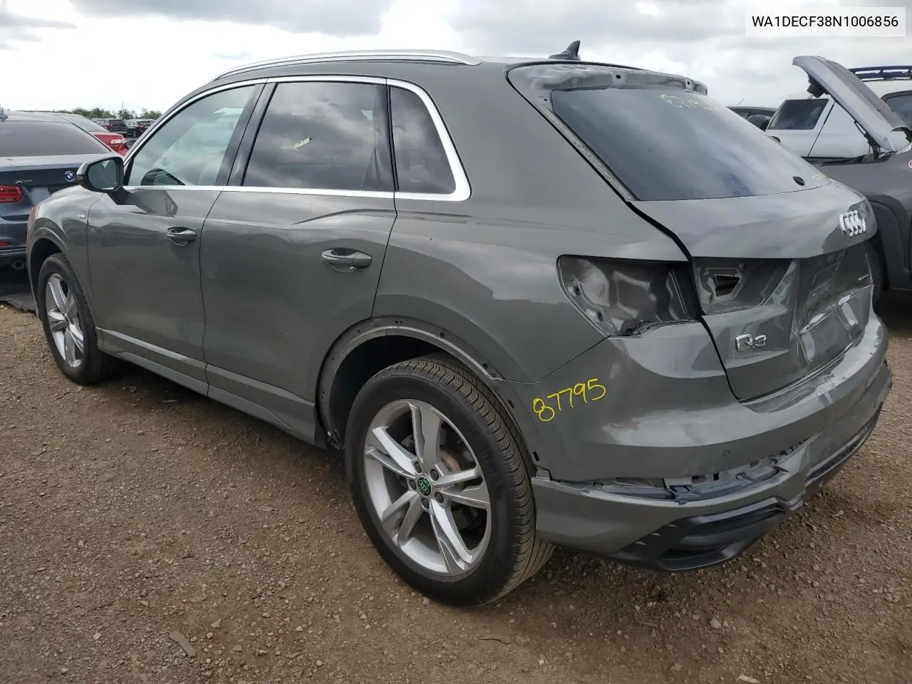 2022 Audi Q3 Premium S Line 45 VIN: WA1DECF38N1006856 Lot: 62835055