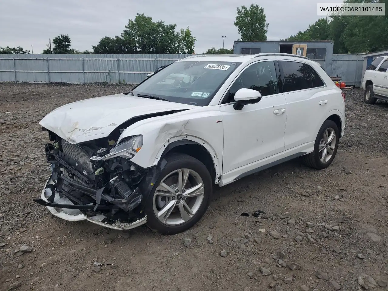 2024 Audi Q3 Premium S Line 45 VIN: WA1DECF36R1101485 Lot: 62683735