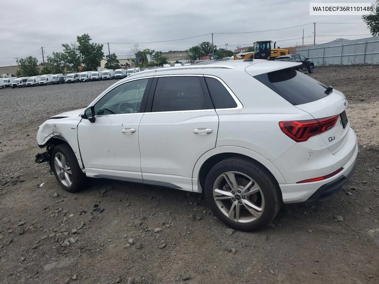 2024 Audi Q3 Premium S Line 45 VIN: WA1DECF36R1101485 Lot: 62683735