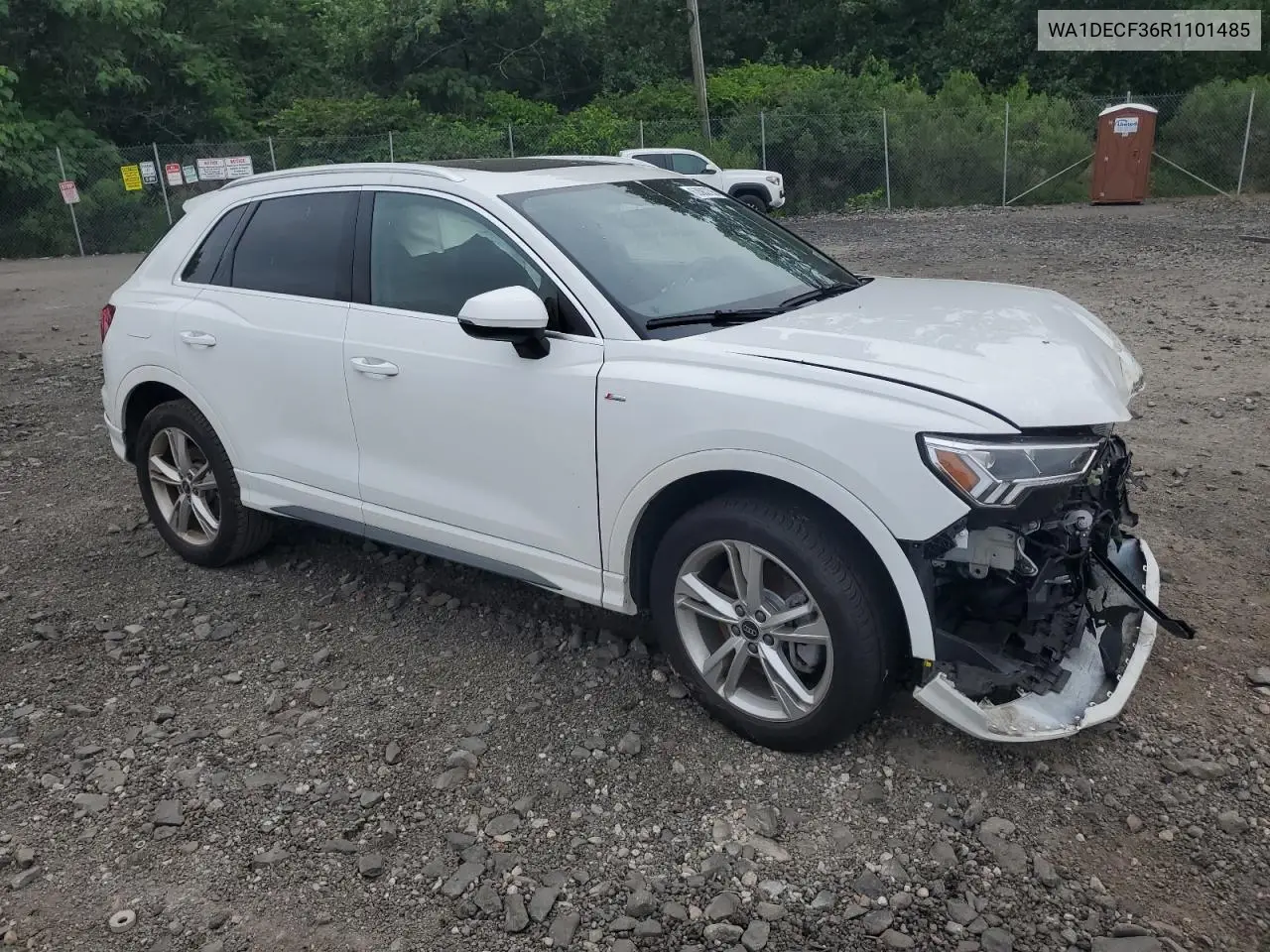 2024 Audi Q3 Premium S Line 45 VIN: WA1DECF36R1101485 Lot: 62683735