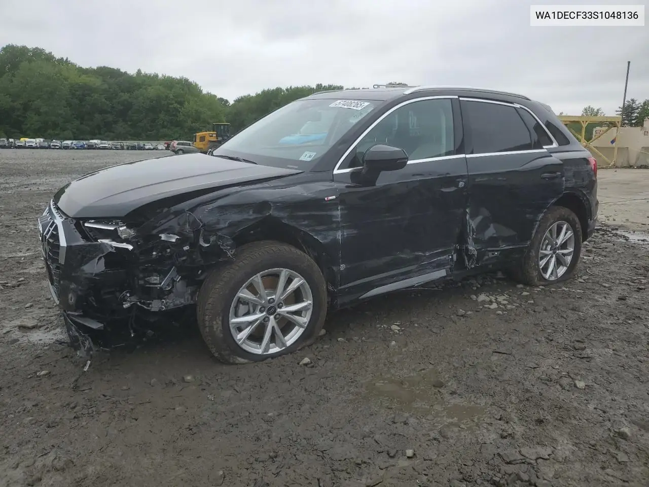 2025 Audi Q3 Premium S Line 45 VIN: WA1DECF33S1048136 Lot: 57408265