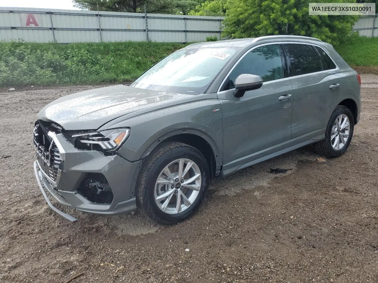 wa1eecf3xs1030091 WA1EECF3XS1030091 2025 Audi Q3 Premium Plus S Line 45