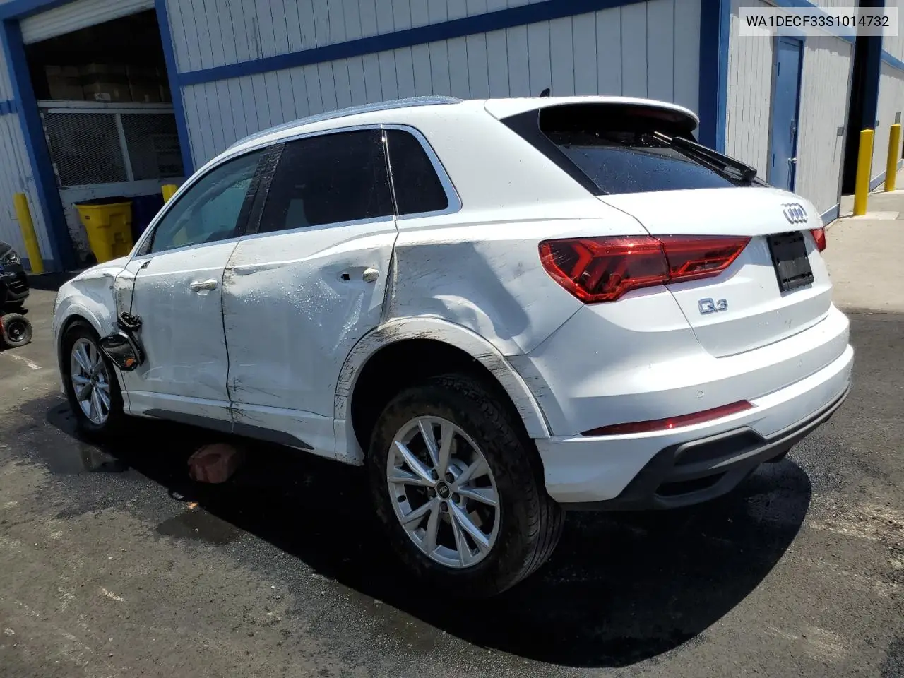 2025 Audi Q3 Premium S Line 45 VIN: WA1DECF33S1014732 Lot: 62189545