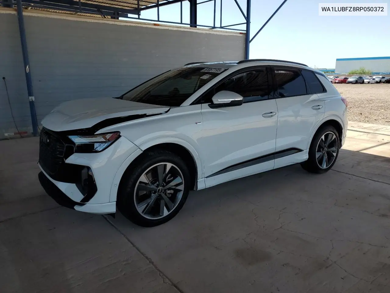 2024 Audi Q4 E-Tron Premium Plus VIN: WA1LUBFZ8RP050372 Lot: 63067195