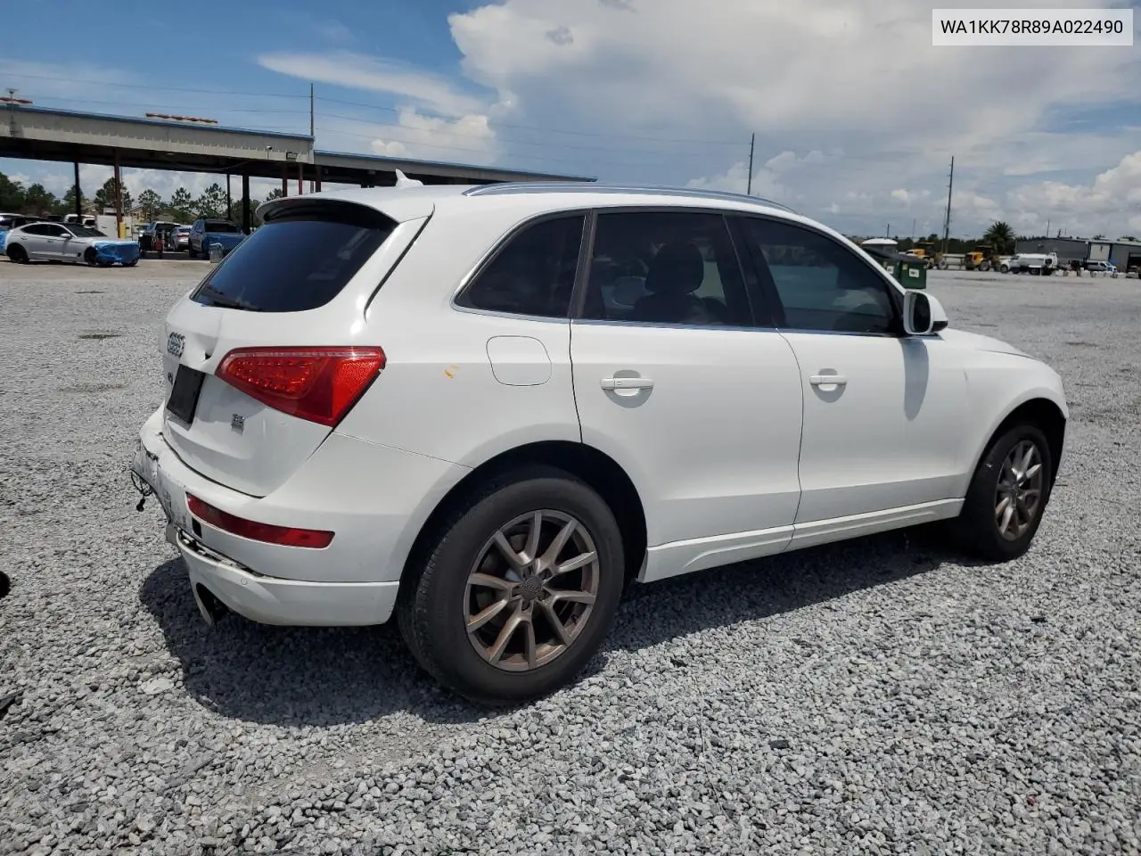 2009 Audi Q5 3.2 VIN: WA1KK78R89A022490 Lot: 62915965