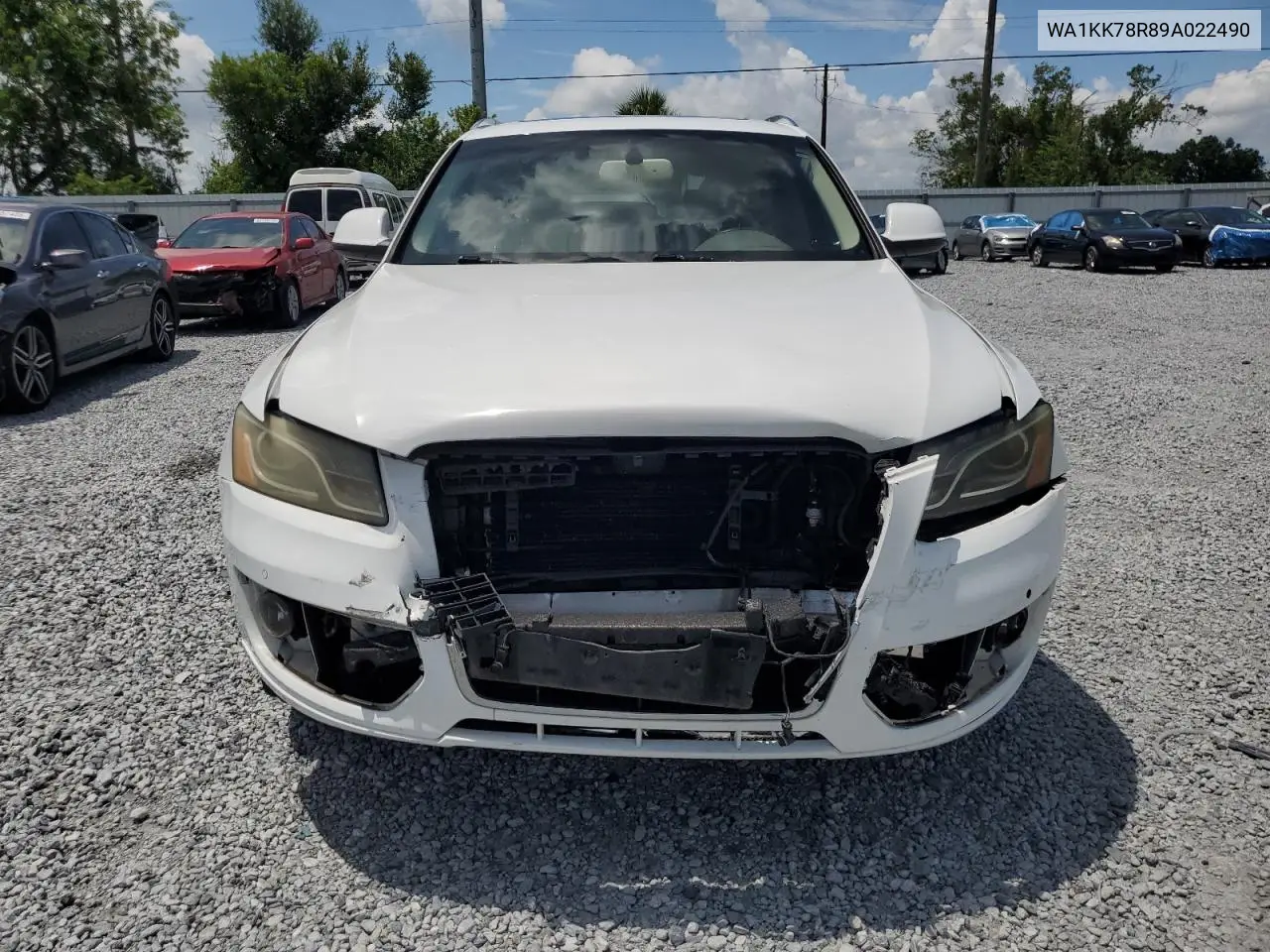 2009 Audi Q5 3.2 VIN: WA1KK78R89A022490 Lot: 62915965