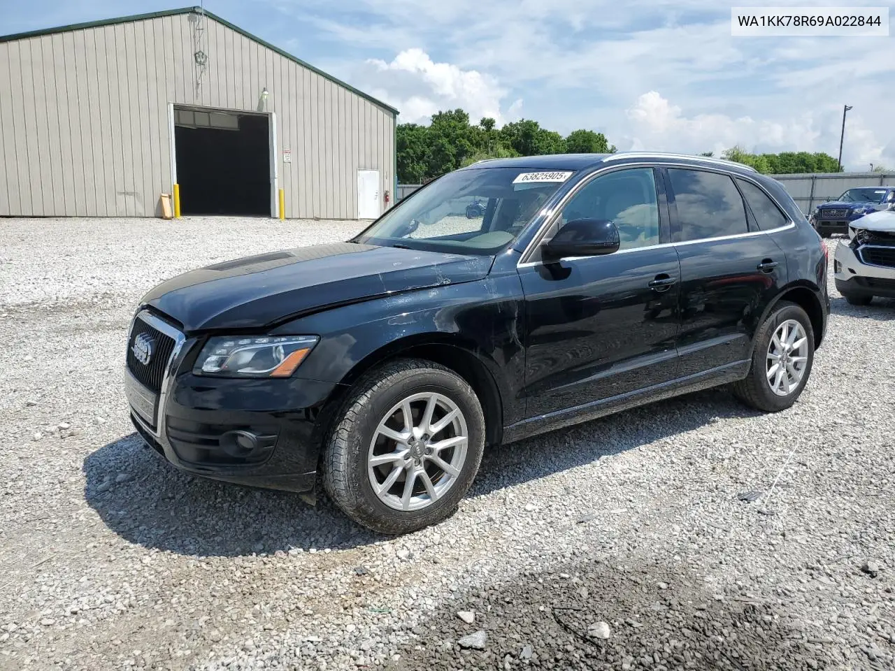 2009 Audi Q5 3.2 VIN: WA1KK78R69A022844 Lot: 63825905