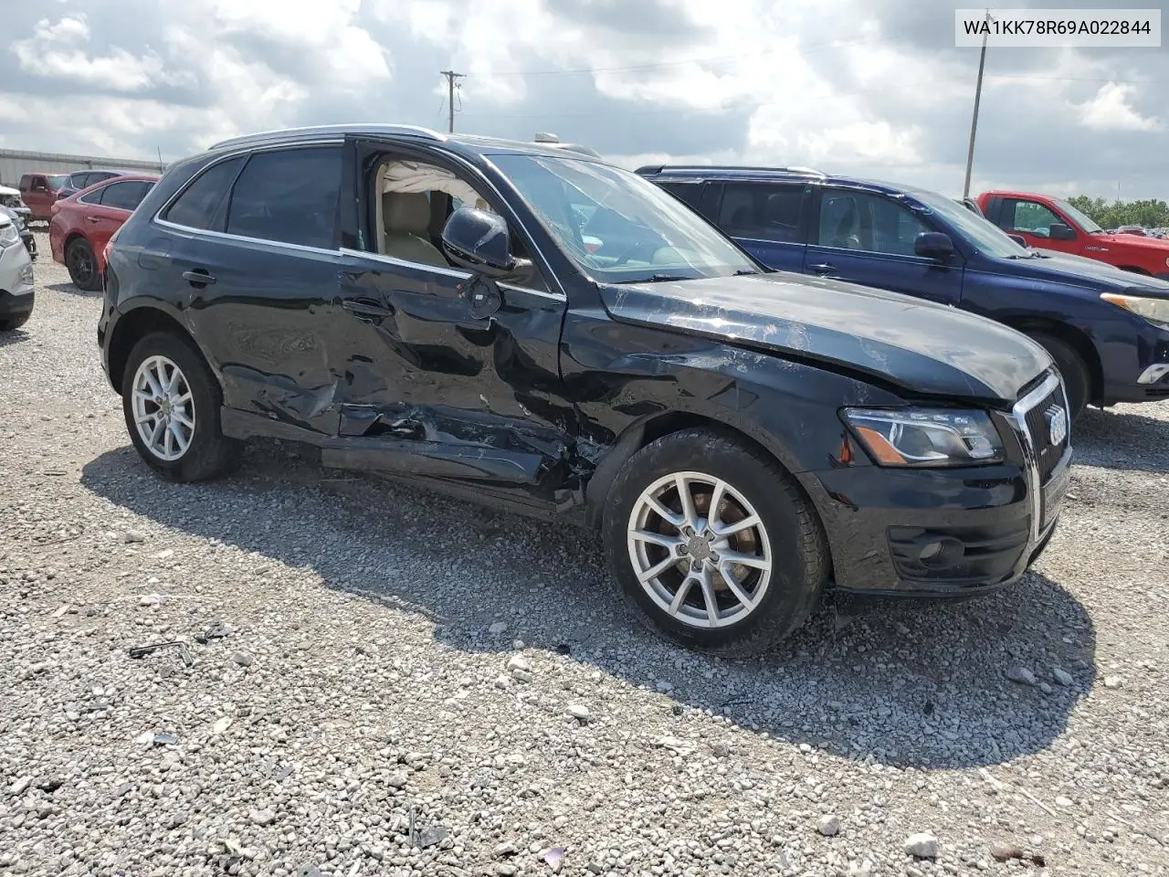 2009 Audi Q5 3.2 VIN: WA1KK78R69A022844 Lot: 63825905