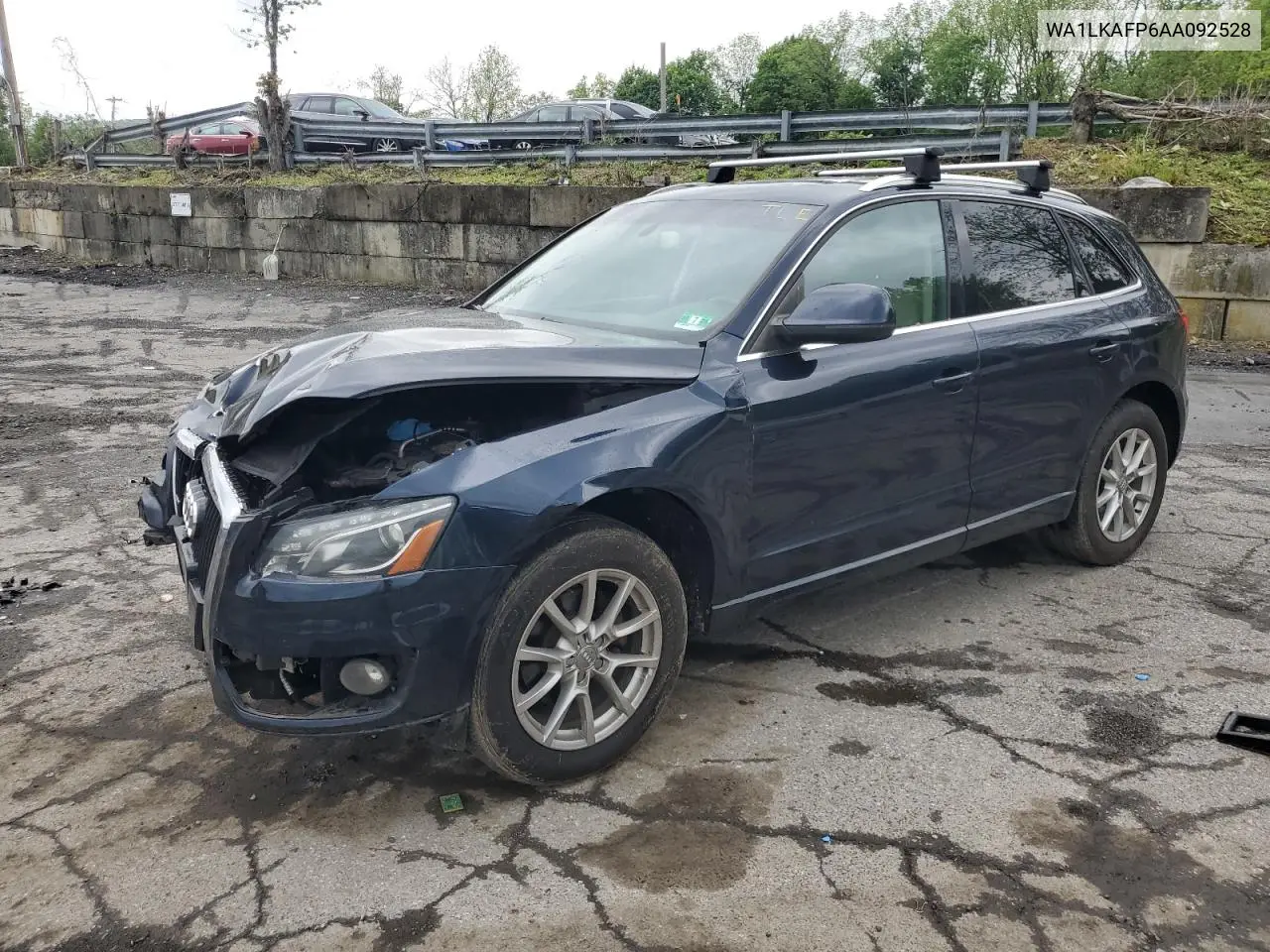 2010 Audi Q5 Premium Plus VIN: WA1LKAFP6AA092528 Lot: 56834345