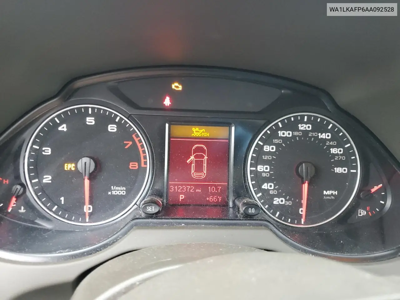 2010 Audi Q5 Premium Plus VIN: WA1LKAFP6AA092528 Lot: 56834345