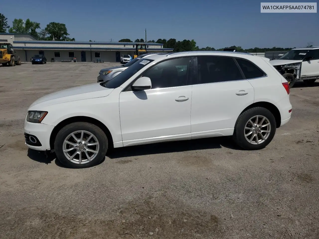 2010 Audi Q5 Premium VIN: WA1CKAFP5AA074781 Lot: 57316765