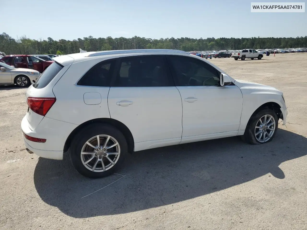 2010 Audi Q5 Premium VIN: WA1CKAFP5AA074781 Lot: 57316765