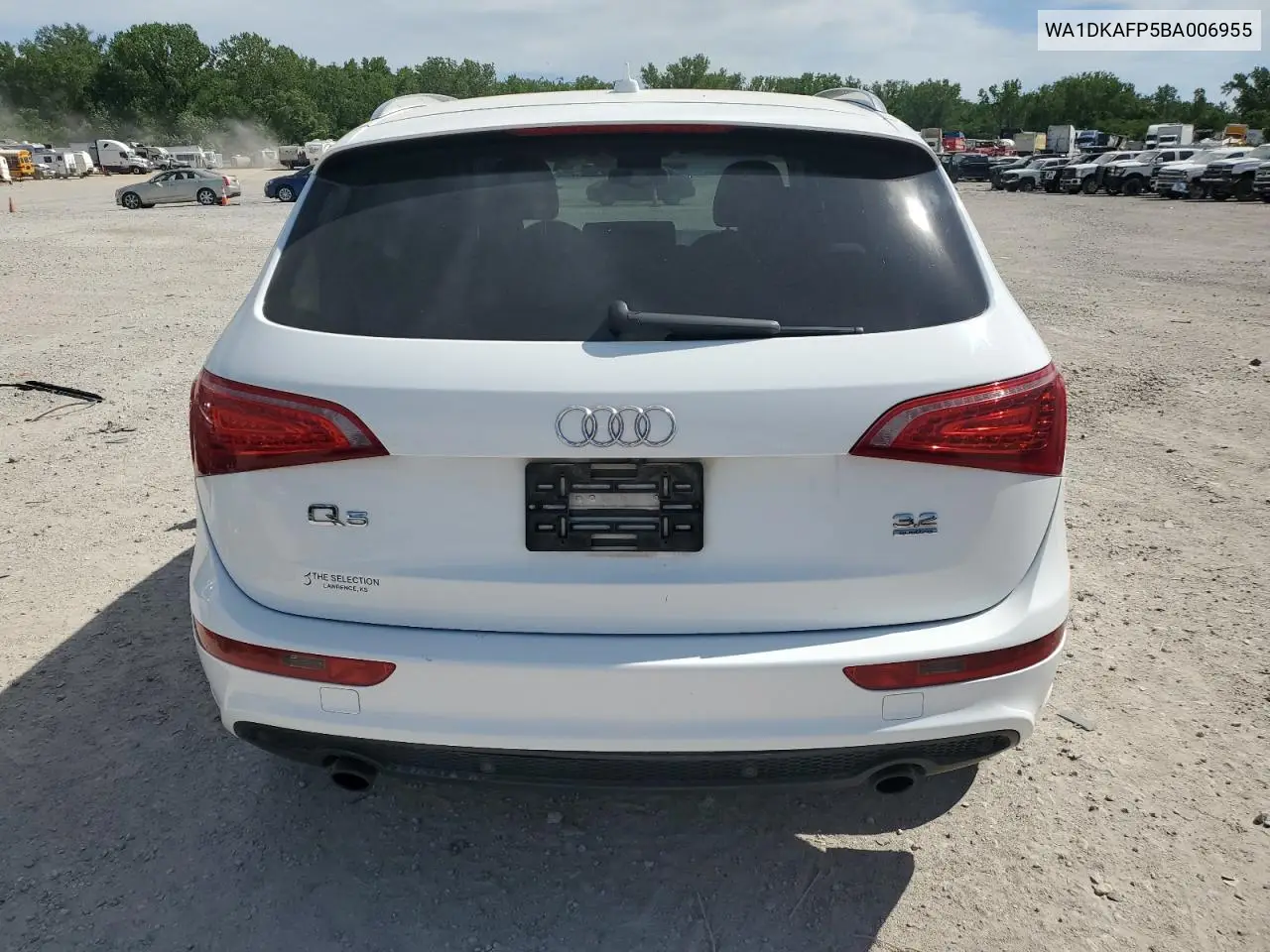 2011 Audi Q5 Premium Plus VIN: WA1DKAFP5BA006955 Lot: 55811355