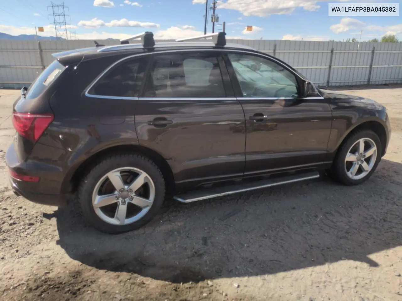 2011 Audi Q5 Premium Plus VIN: WA1LFAFP3BA045382 Lot: 57238915