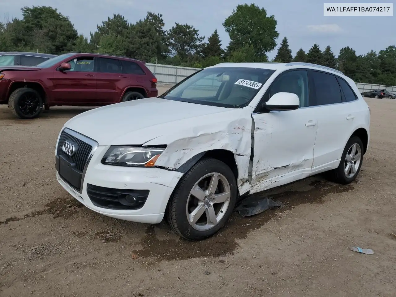 2011 Audi Q5 Premium Plus VIN: WA1LFAFP1BA074217 Lot: 61143065