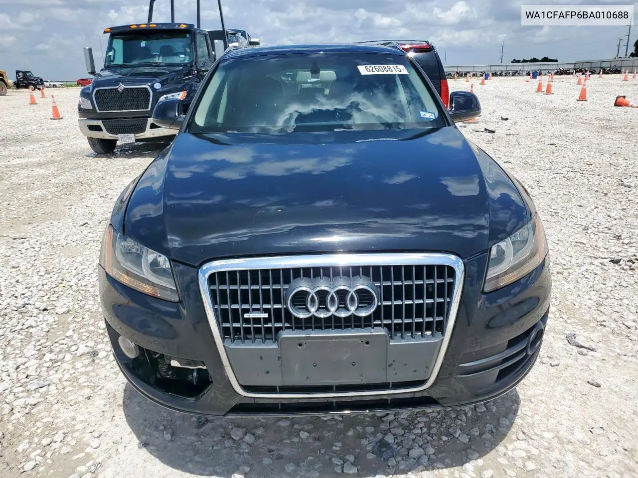 2011 Audi Q5 Premium VIN: WA1CFAFP6BA010688 Lot: 62608815