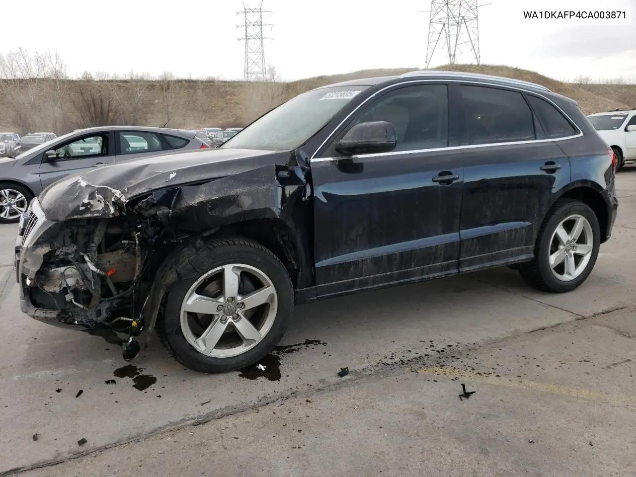 2012 Audi Q5 Premium Plus VIN: WA1DKAFP4CA003871 Lot: 52215695
