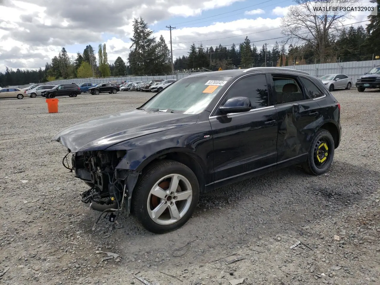 2012 Audi Q5 Premium Plus VIN: WA1LFBFP3CA132903 Lot: 53765045