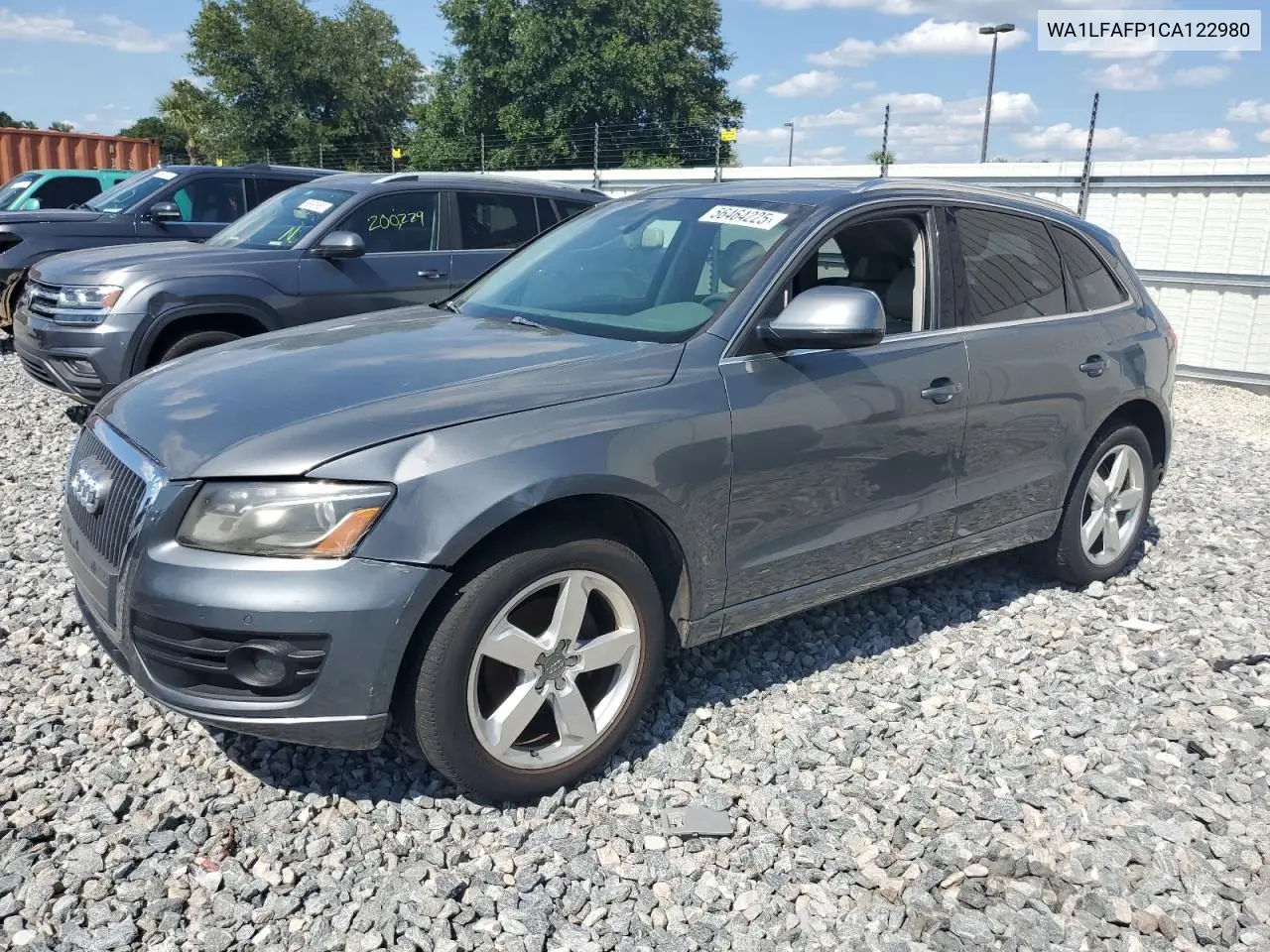 2012 Audi Q5 Premium Plus VIN: WA1LFAFP1CA122980 Lot: 56464225