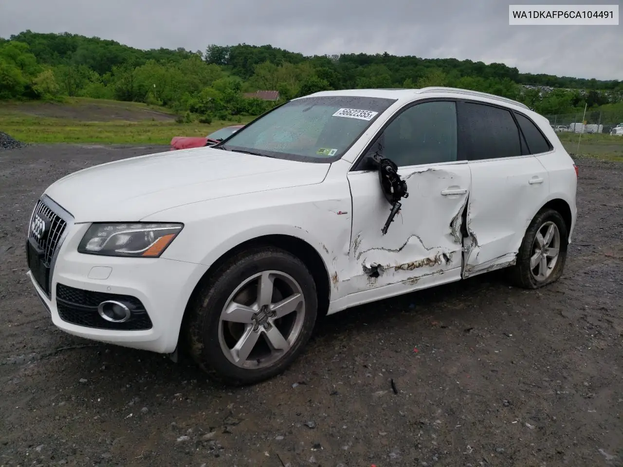 2012 Audi Q5 Premium Plus VIN: WA1DKAFP6CA104491 Lot: 56622355