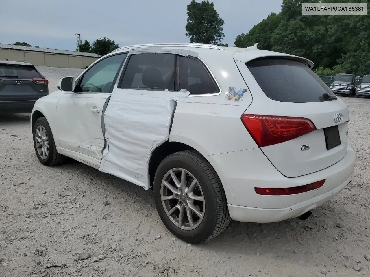 2012 Audi Q5 Premium Plus VIN: WA1LFAFP0CA135381 Lot: 61017535