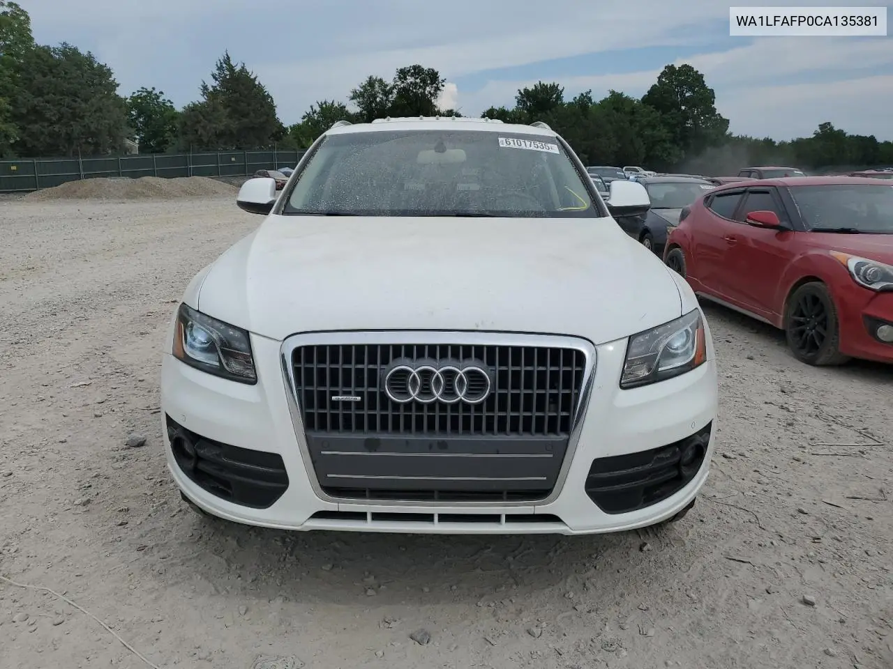 2012 Audi Q5 Premium Plus VIN: WA1LFAFP0CA135381 Lot: 61017535